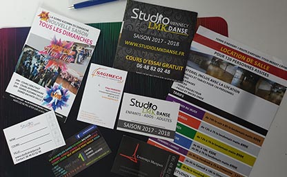 Cartes de visite Enseignes - La Rochette 77 cartes visite et flyers Enseignes - La Rochette 77